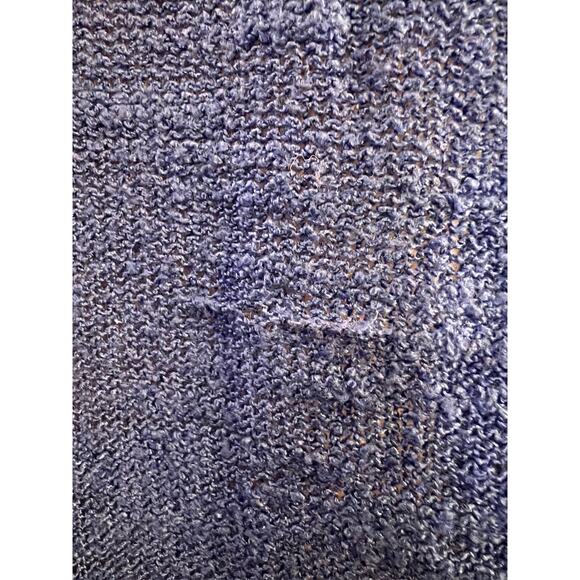 Lilly Pulitzer Chesapeake Cardigan Drape Front Size S Brilliant Blue Open Knit - Picture 7 of 10